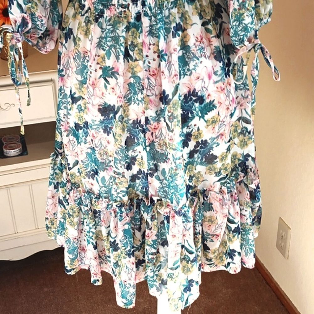 Taylor Floral Dress Cottagecore  Coastal Cowgirl - Picture 9 of 14